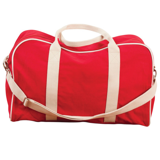 Compact Impact Duffle Bags Red Natural
